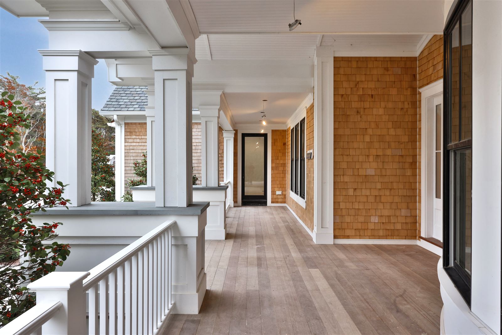 Covered veranda