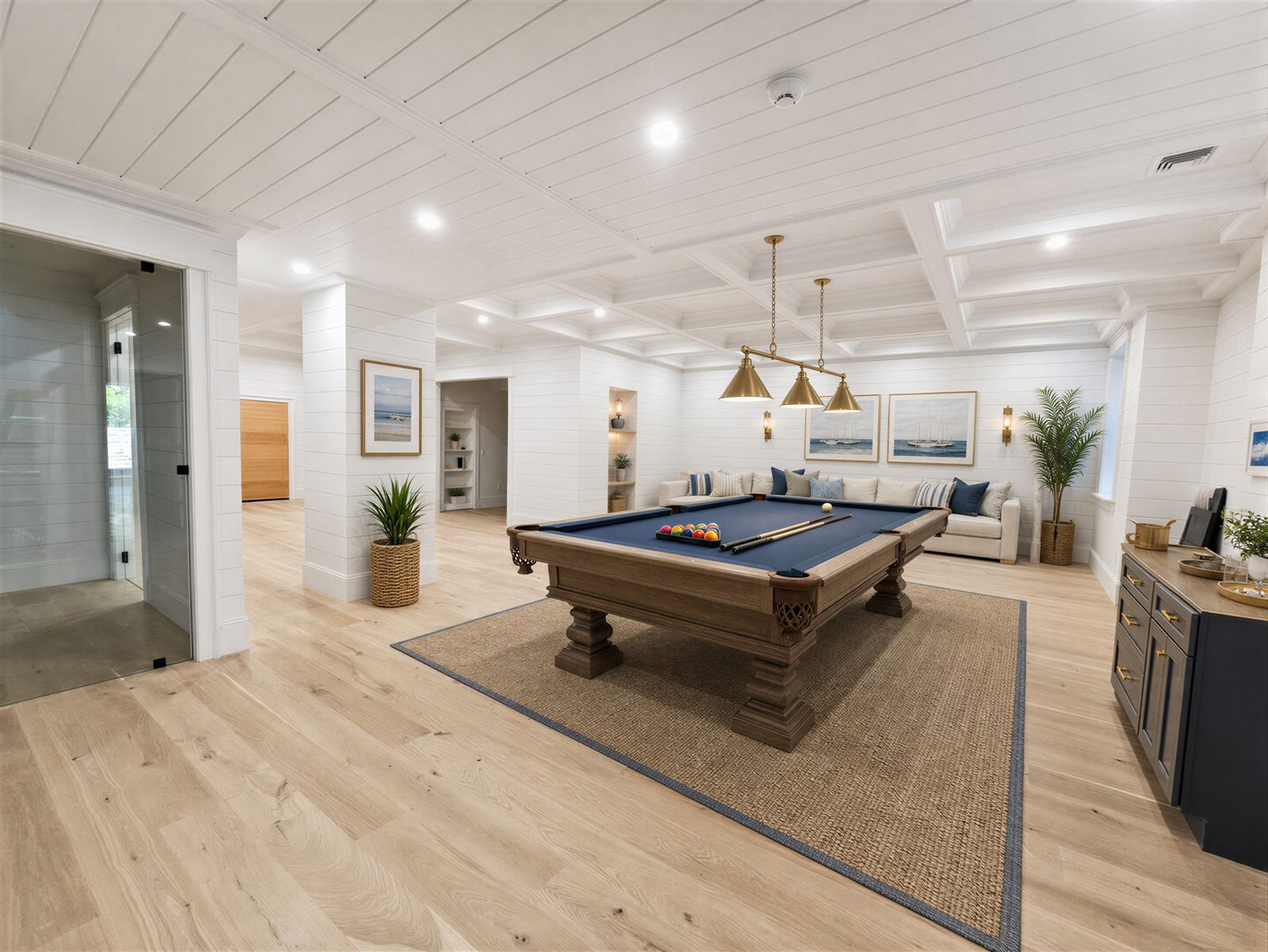 Billiards room